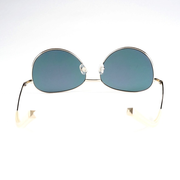 Matthew Williamson Mirrored Gold/Peach Sunglasses - Picture 4 of 6
